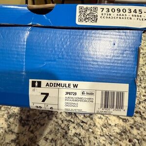 adidas Originals Blue Adimule W Shoe Box